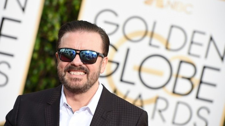 Comediante britânico Ricky Gervais apresentará Globo de Ouro