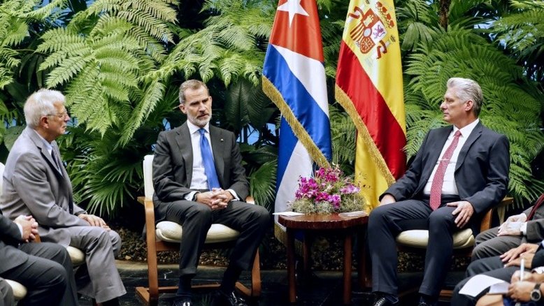 Reis de Espanha visitam Havana e reforçam cooperação com Cuba