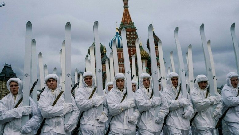 'Desfile lendário' de 1941 é celebrado na praça Vermelha de Moscou