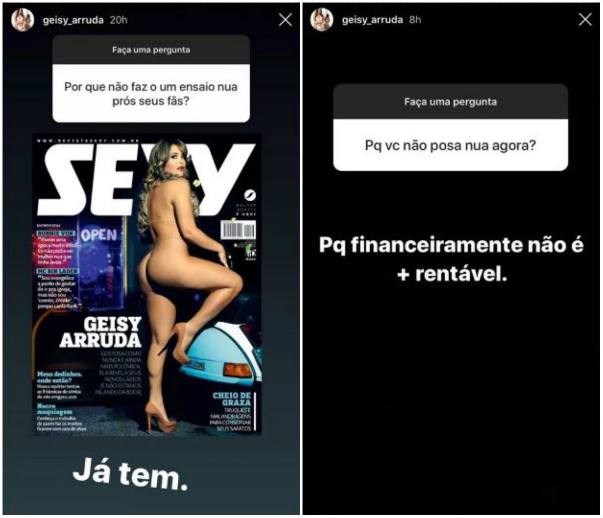 Geisy Arruda descarta posar nua novamente 4 Geisy Arruda descarta posar nua novamente