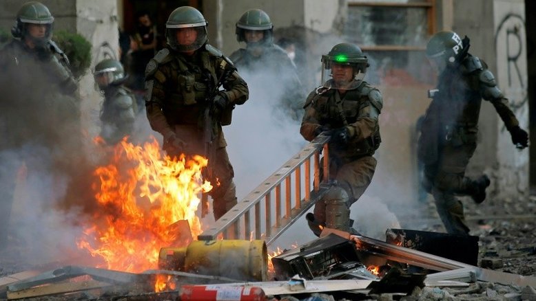 CIDH condena uso excessivo da força em protestos no Chile