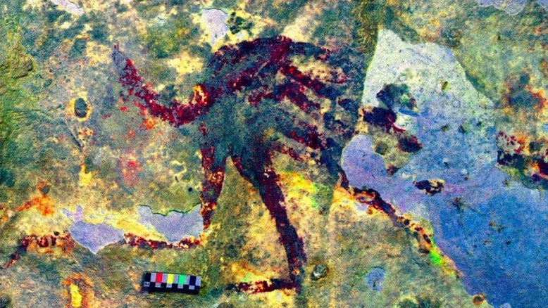 Arte figurativa mais antiga do mundo é descoberta na Indonésia