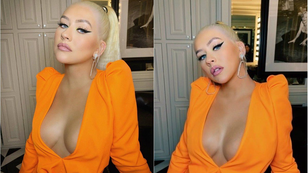 Christina Aguilera posa com decotão e fala sobre chegada dos 39 anos 4 Christina Aguilera posa com decotão e fala sobre chegada dos 39 anos