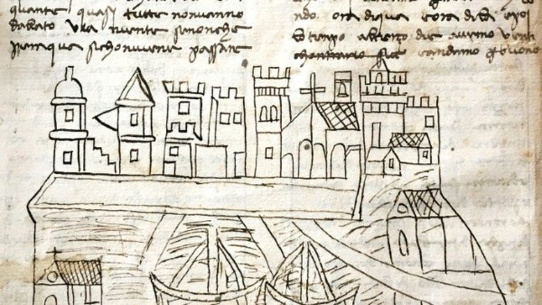Descoberto o mapa mais antigo da cidade de Veneza