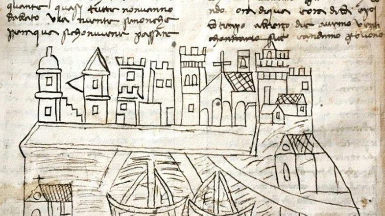 Descoberto o mapa mais antigo da cidade de Veneza