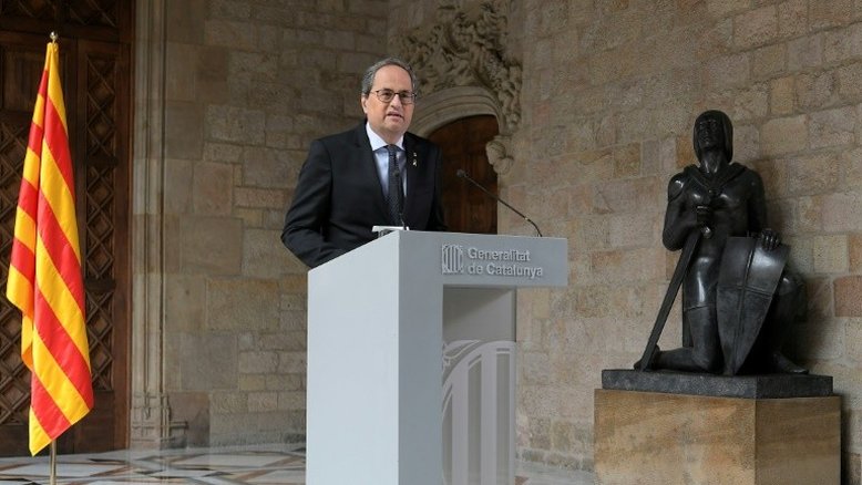 Presidente catalão anuncia eleições regionais