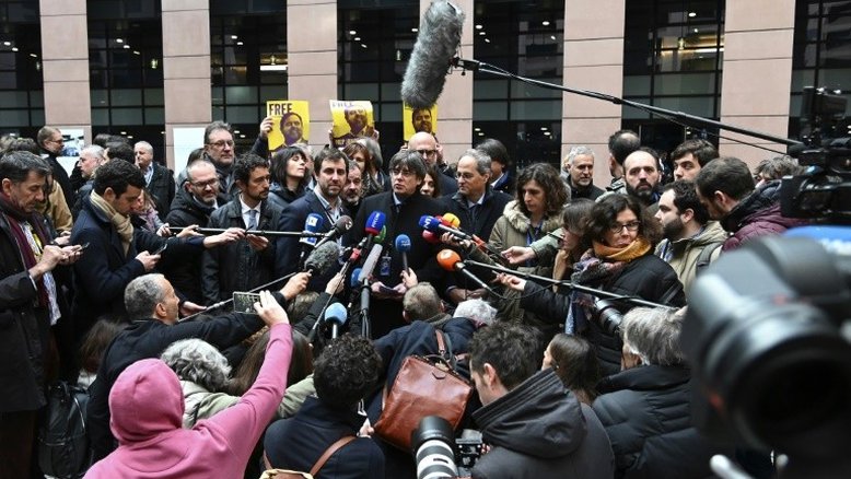 Líder separatista catalão leva sua causa ao Parlamento Europeu