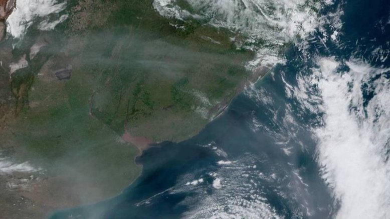 Reprodução Nasa / MetSul Meteorologia