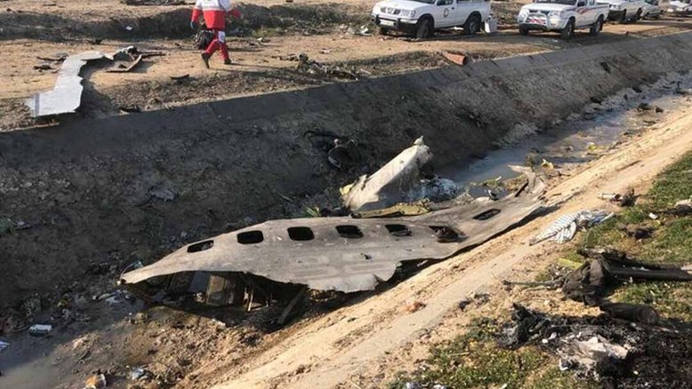 O avião caiu dois minutos após a decolagem