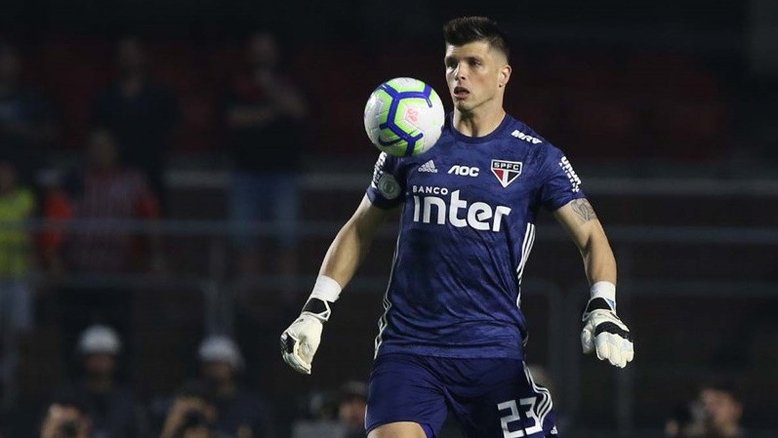 No São Paulo, Tiago Volpi sonha em ser convocado para a seleção brasileira