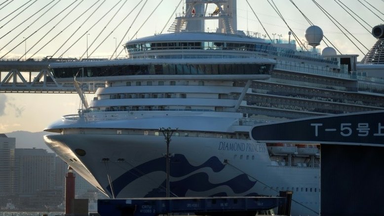 Morre no Japão passageiro britânico do cruzeiro 'Diamond Princess'