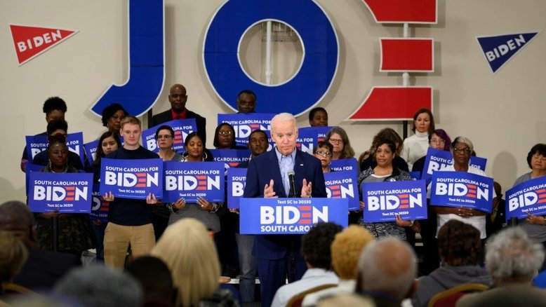 Biden mira na Carolina do Sul antes da 'Super Terça'