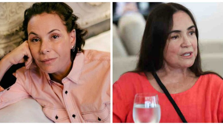 Carolina Ferraz reclama e Regina Duarte altera foto com artistas no Instagram