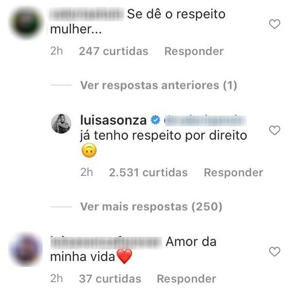 Luisa Sonza responde críticas após foto do bumbum nas redes sociais 4 Luisa Sonza responde críticas após foto do bumbum nas redes sociais