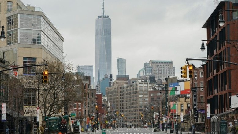 Distanciamento social desacelera contágio de coronavírus em Nova York