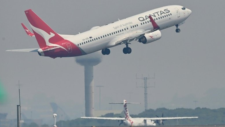Qantas reduz em 90% seus voos internacionais