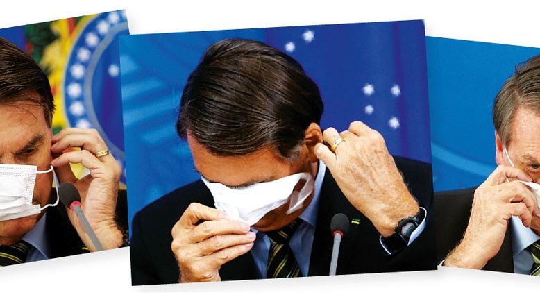 As máscaras caem, mas os crimes de Bolsonaro serão para sempre
