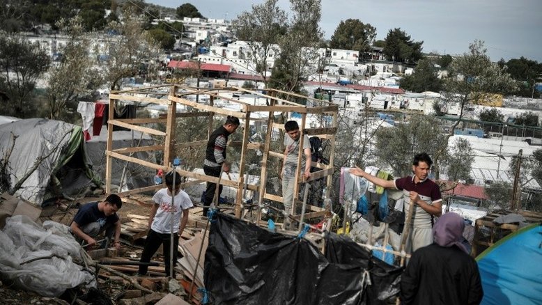 Campo de refugiados grego de Moria, uma "bomba" em tempos de coronavírus