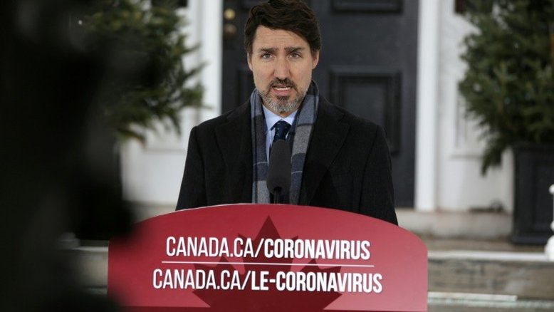 Chamado do premier canadense para permanecer em casa viraliza