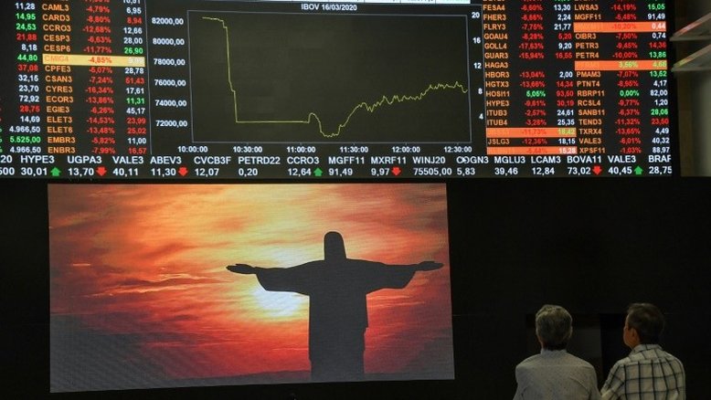 Bolsas europeias voltam ao vermelho enquanto Wall Street tem forte alta