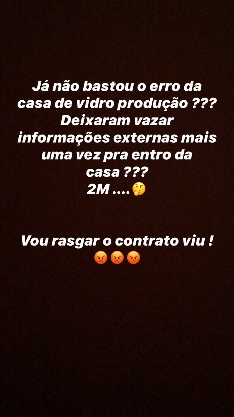 Após erro no BBB 20, Hadson ameaça 'rasgar contrato' com o reality 4 Após erro no BBB 20, Hadson ameaça 'rasgar contrato' com o reality