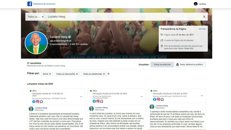 Reprodução/ Facebook