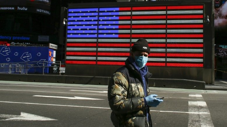 EUA registram 1.169 mortes em um dia, novo recorde global