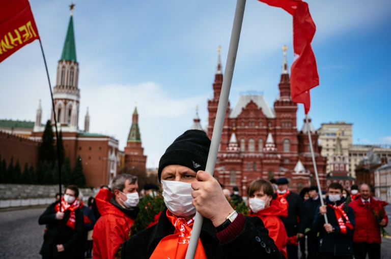 Na Rússia, confinamento prejudica comemoração do aniversário de Lenin