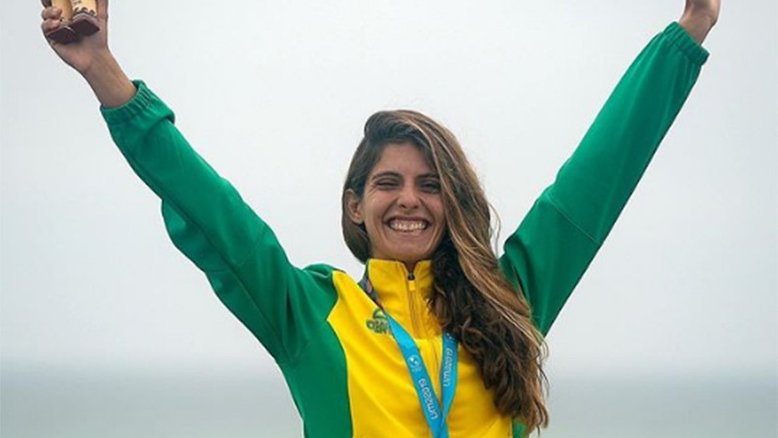 Brasileira conquista medalha nos Pan-Americanos aos três meses de gestação