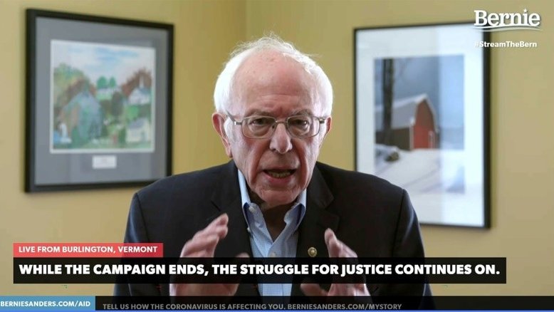 Sanders deixa disputa democrata pela Presidência e abre caminho para Biden