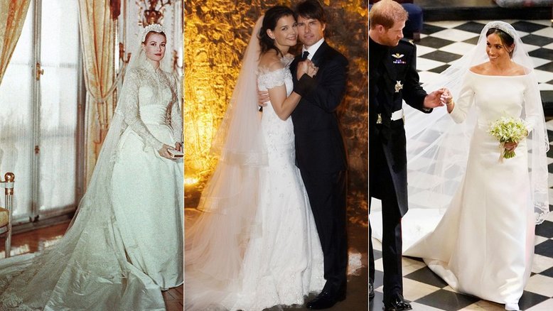 30 vestidos de noiva mais incríveis usados pelas famosas