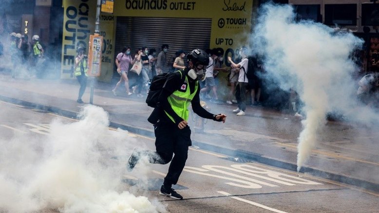 Milhares de manifestantes em Hong Kong contra projeto de segurança chinês