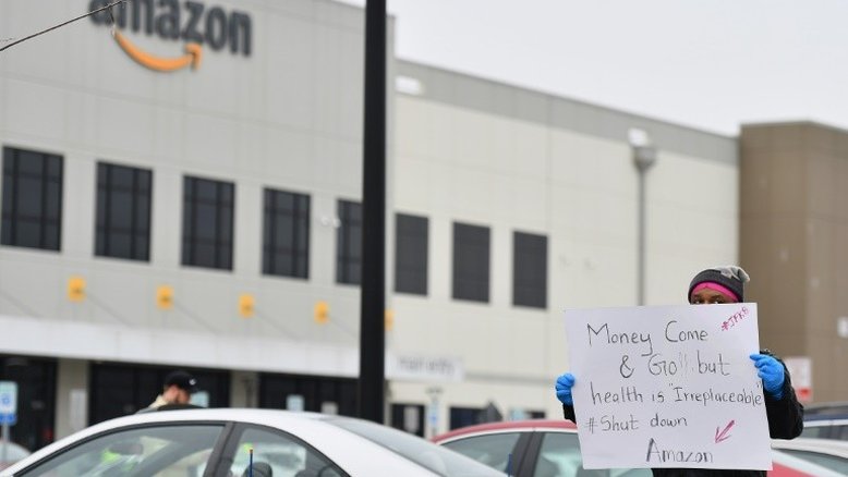 Críticas à Amazon aumentam à medida que coronavírus destaca seu poder