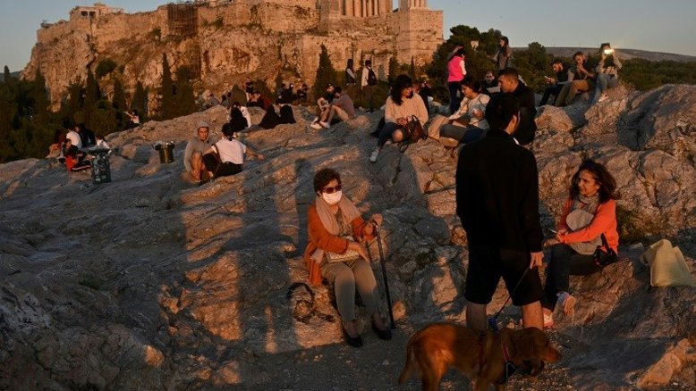 Acrópole de Atenas reabre, após dois meses de confinamento