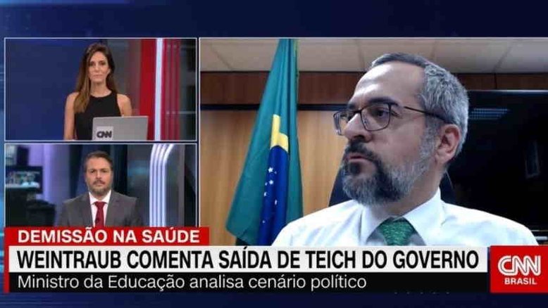 Vídeo: Weintraub se irrita com pergunta de Monalisa sobre Teich: "Não foi o combinado"