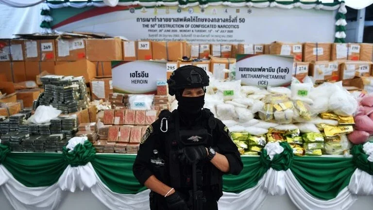 Tailândia aumenta pressão sobre carteis das drogas