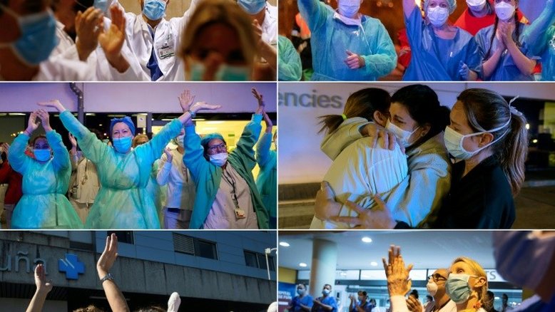 Princesa de Astúrias premia 'heróica' equipe de saúde espanhola contra COVID-19