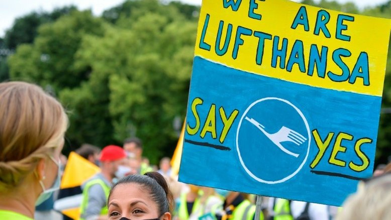 Lufthansa e sindicatos fecham acordo que reduzirá custos em € 500 milhões