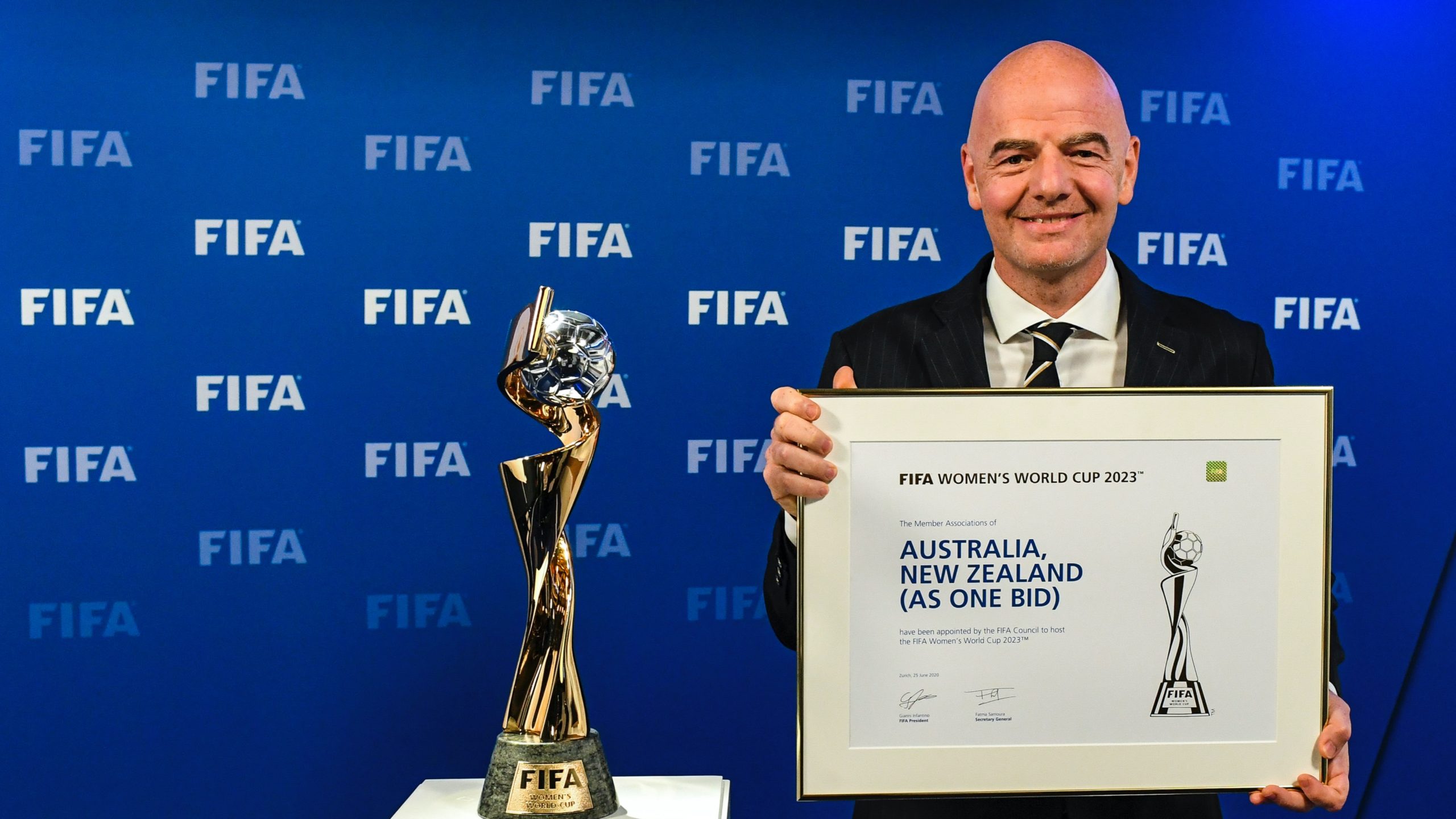 Austrália e Nova Zelândia vão sediar Copa do Mundo de futebol