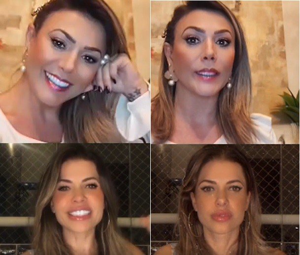 "Tenho canelinhas de sabiá", diz ex-BBB Cacau Colucci em live 2 "Tenho canelinhas de sabiá", diz ex-BBB Cacau Colucci em live