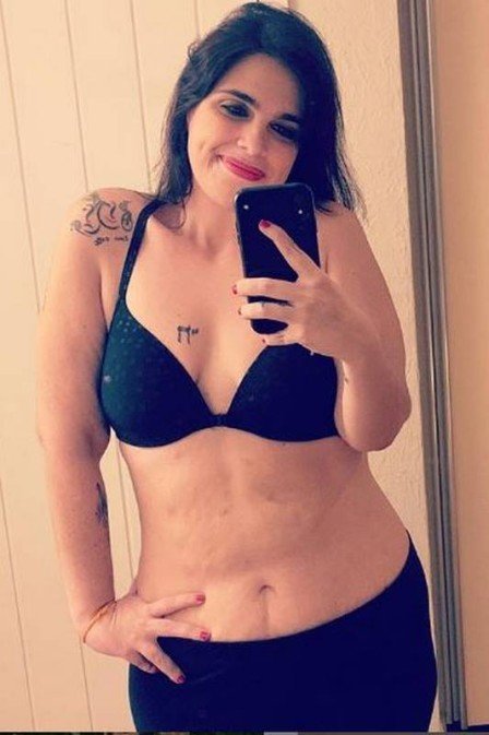 Filha de Silvia Pfeifer mostra novo corpo após eliminar 63kg com cirurgia 4 Filha de Silvia Pfeifer mostra novo corpo após eliminar 63kg com cirurgia