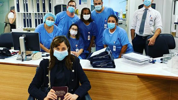 Após dias internada com coronavírus, Maria Melilo recebe alta médica