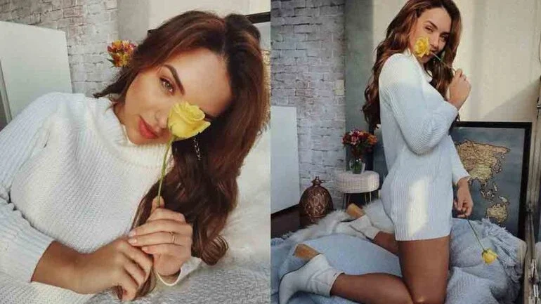 Rafa Kalimann faz ensaio fotográfico em casa