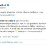 Sônia Bridi critica Bolsonaro na rede social: “Ele não consegue governar"