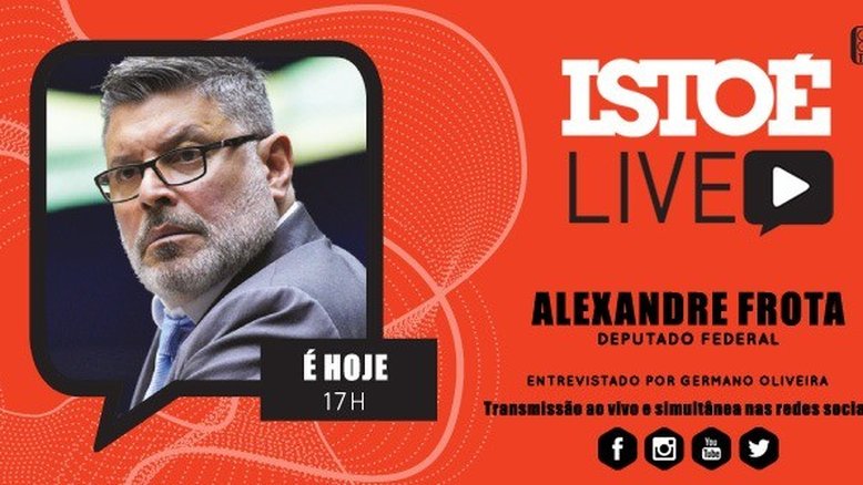 'Bolsonaro se afasta do impeachment porque comprou o Centrão por R$ 100 milhões', diz Alexandre Frota em Live da IstoÉ