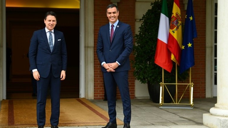 Espanha e Itália fazem frente comum ao plano de recuperação europeu