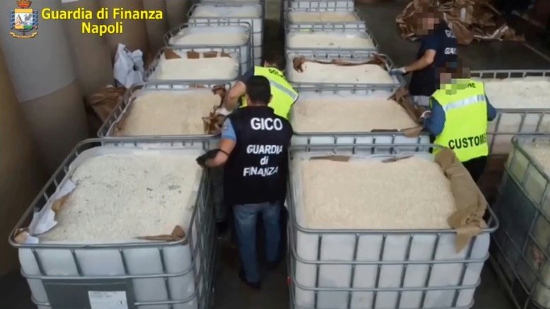 Polícia italiana investiga origem de apreensão recorde de 14 toneladas de anfetamina