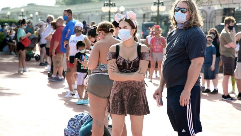 Disney World reabre as portas em plena expansão da Covid-19 na Flórida