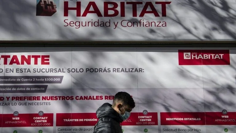 Fundos do sistema privado de pensões do Chile equivalem a 80% do PIB