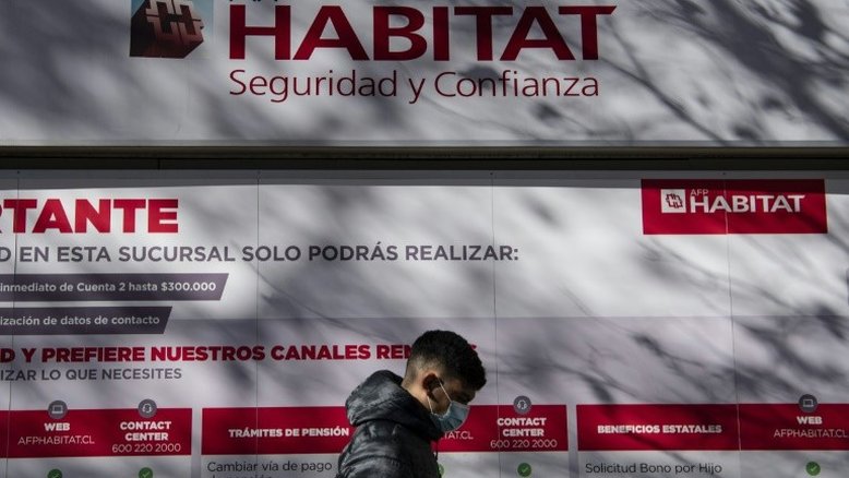 Fundos do sistema privado de pensões do Chile equivalem a 80% do PIB